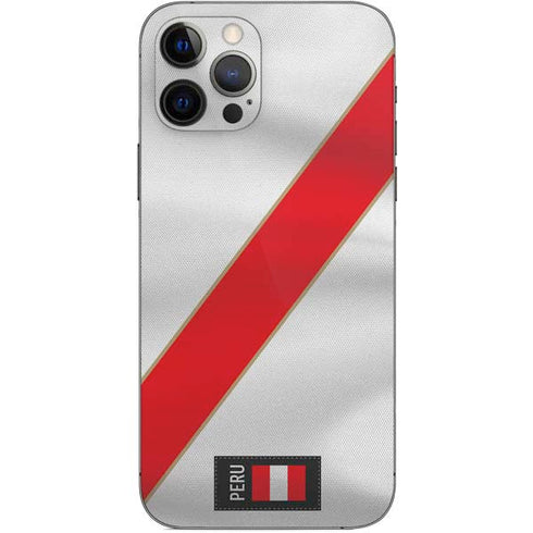 Peru Soccer Flag iPhone 12 Pro Skin